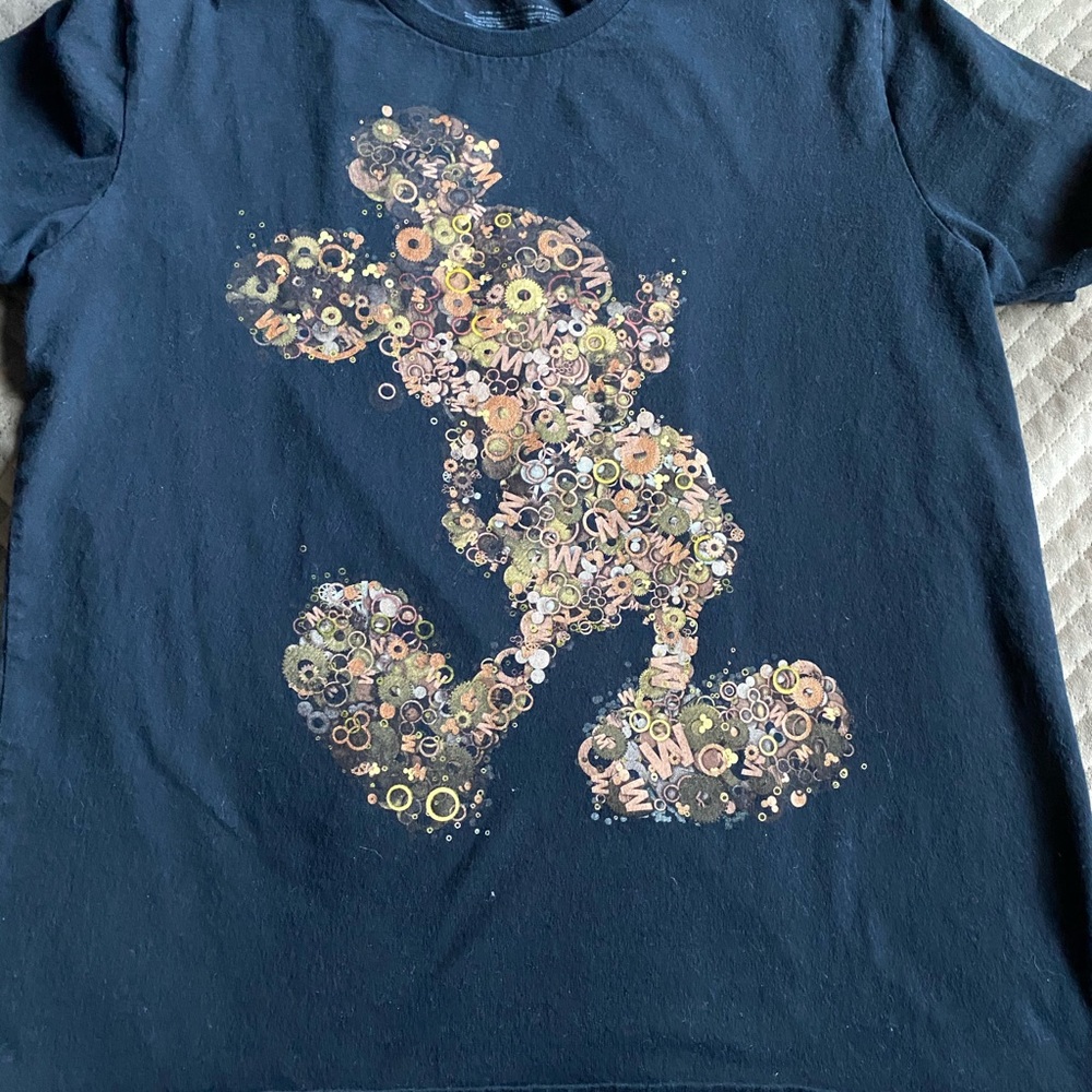 Disney Mickey Mouse black T shirt